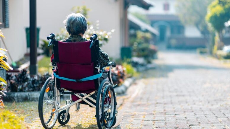 wheelchair elderly