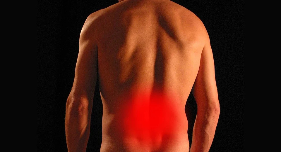 back pain red
