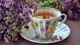 herbal flower tea