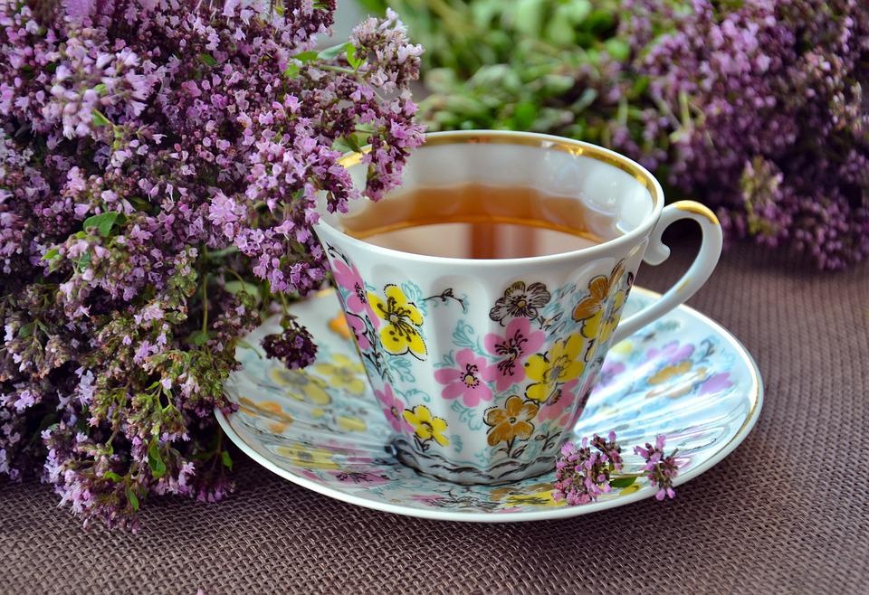herbal flower tea