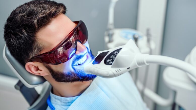 laser dentist man
