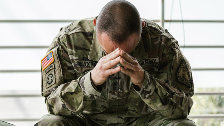 military sadness
