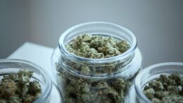 marijuana in a jar