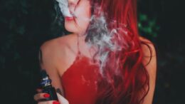 redhead vaping