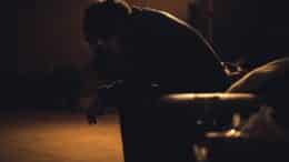 depressed man