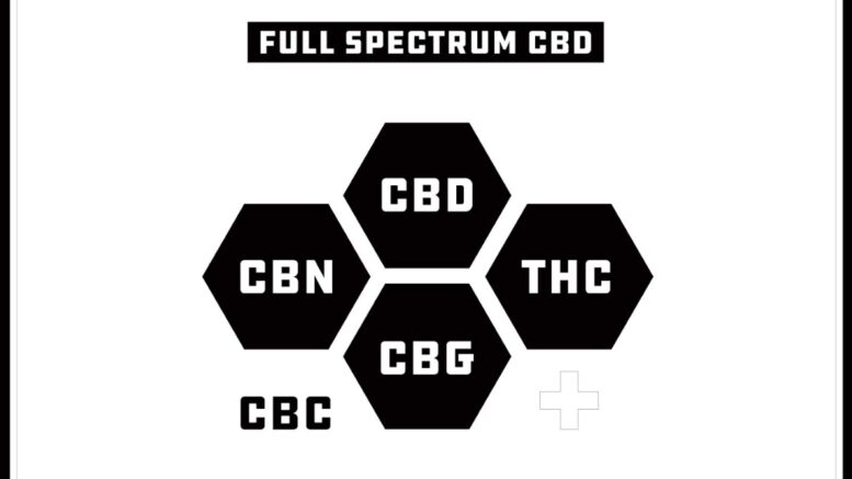 CBD THC CBN CBG