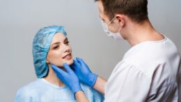 smiling before surgery