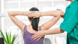 chiropractic back girl