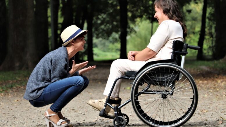 caregiver wheelchair