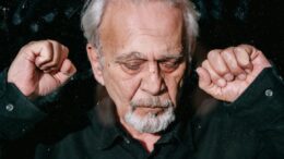 old man elderly sleepy