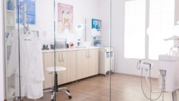 white dentist clinic