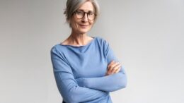 elder handsome woman