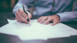 writing document