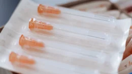 plastic needles